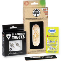 Fingerboard BerlinWood Pro Complete - Berlin Wood Pro Fingerboard Komplet X-Wide 33.3